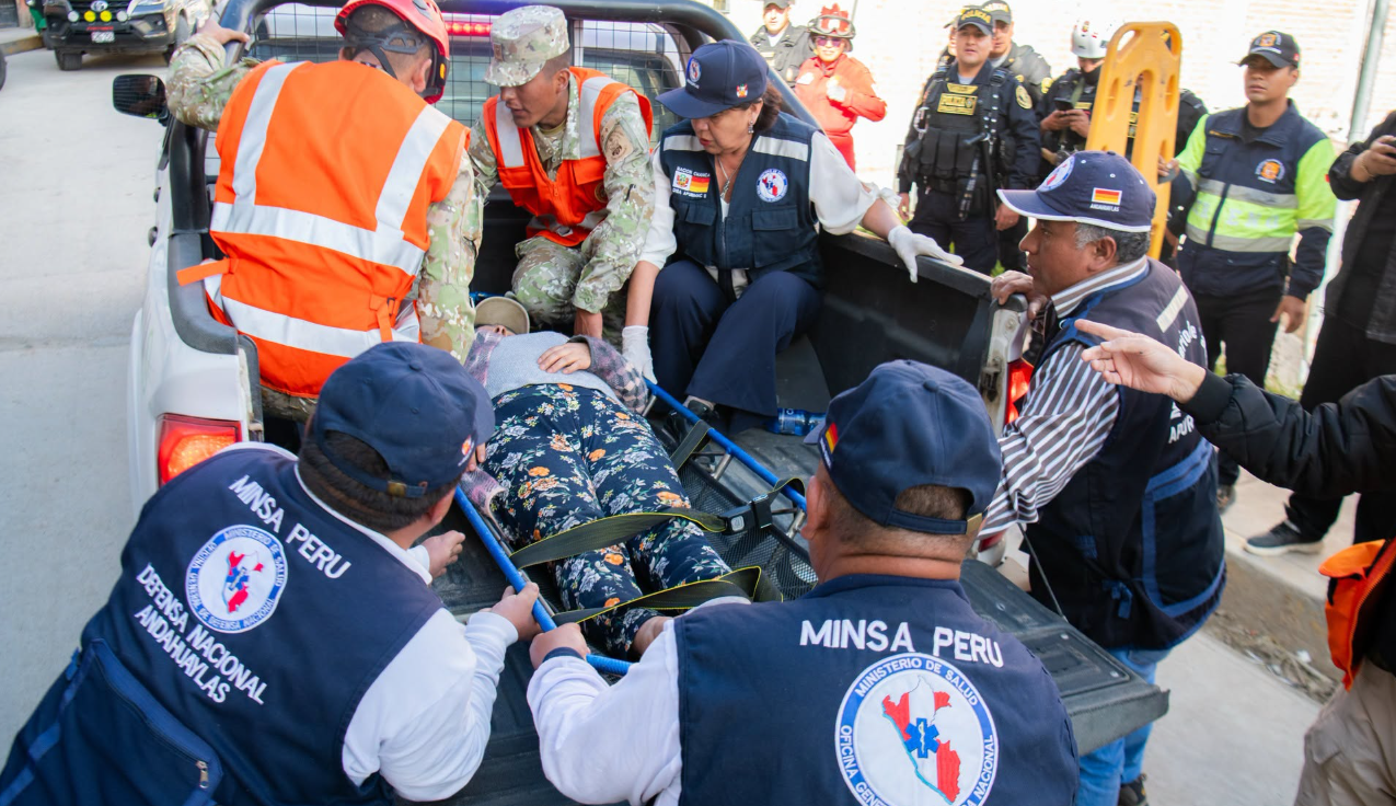 SIMULACRO EN ANDAHUAYLAS DEJA SERIAS ALERTAS: FALTÓ AMBULANCIA PARA ATENDER LA EMERGENCIA
